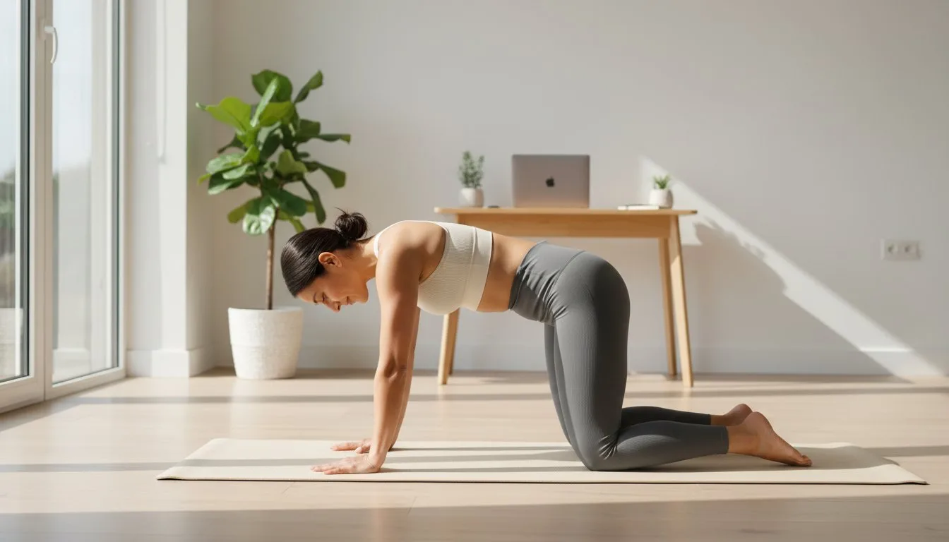 2026 腰痛舒緩動作全攻略：5 分鐘告別久坐痠痛，找回身體掌控力