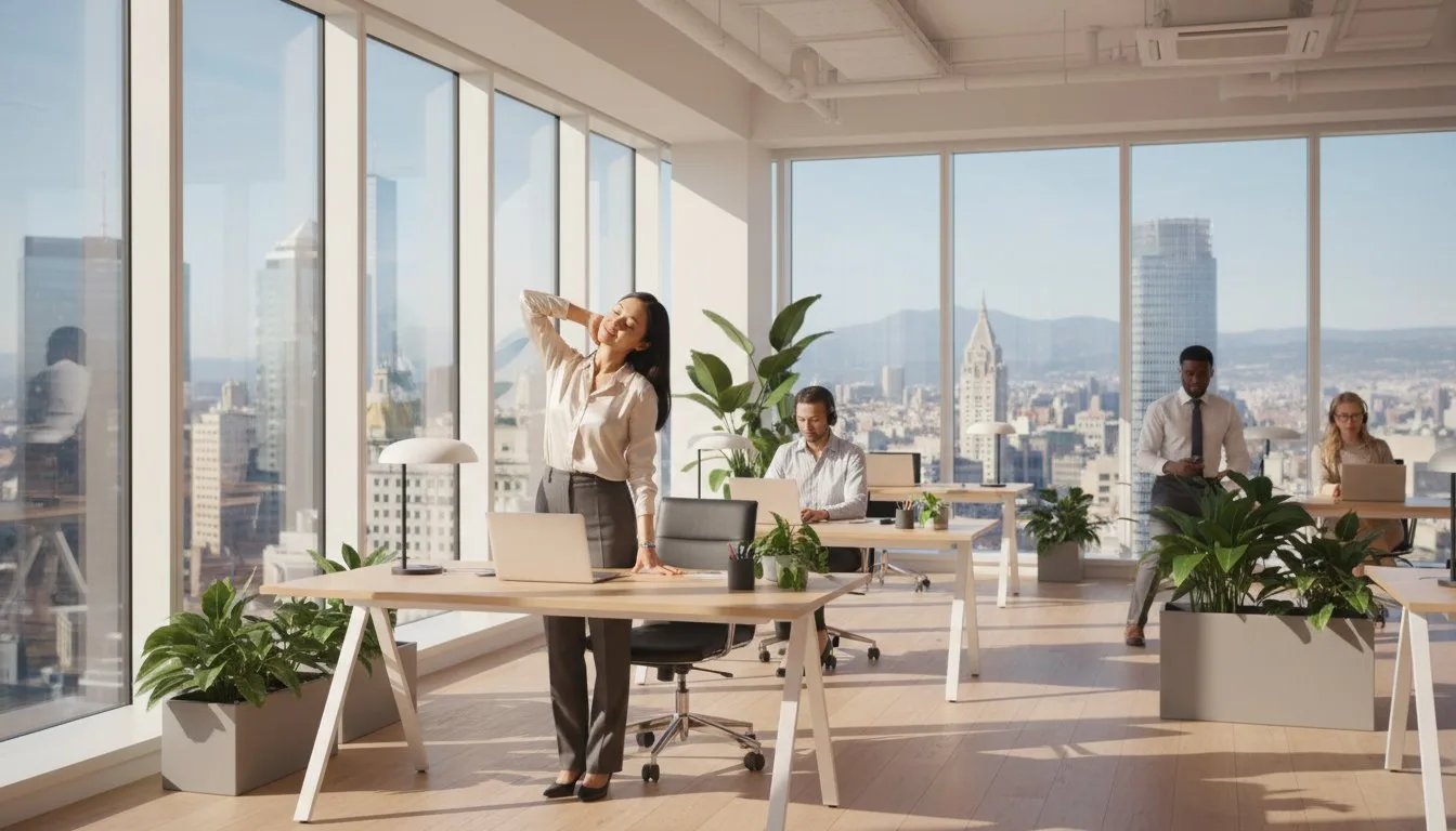 2026 辦公室運動全攻略：告別肩頸僵硬，上班也能偷偷練出好身材