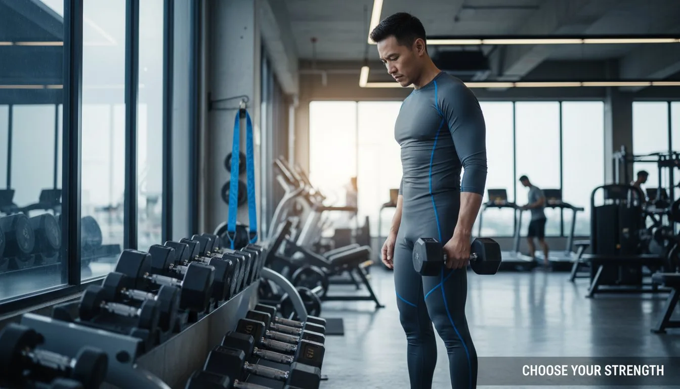 健身阻力選擇全攻略：從彈力帶到啞鈴，教你挑出最有效的訓練重量